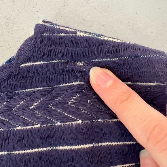 Madewell Embroidered Sunray Linen Blend Shirtdress A-Line Dress Check Size XS - Picture 13 of 13